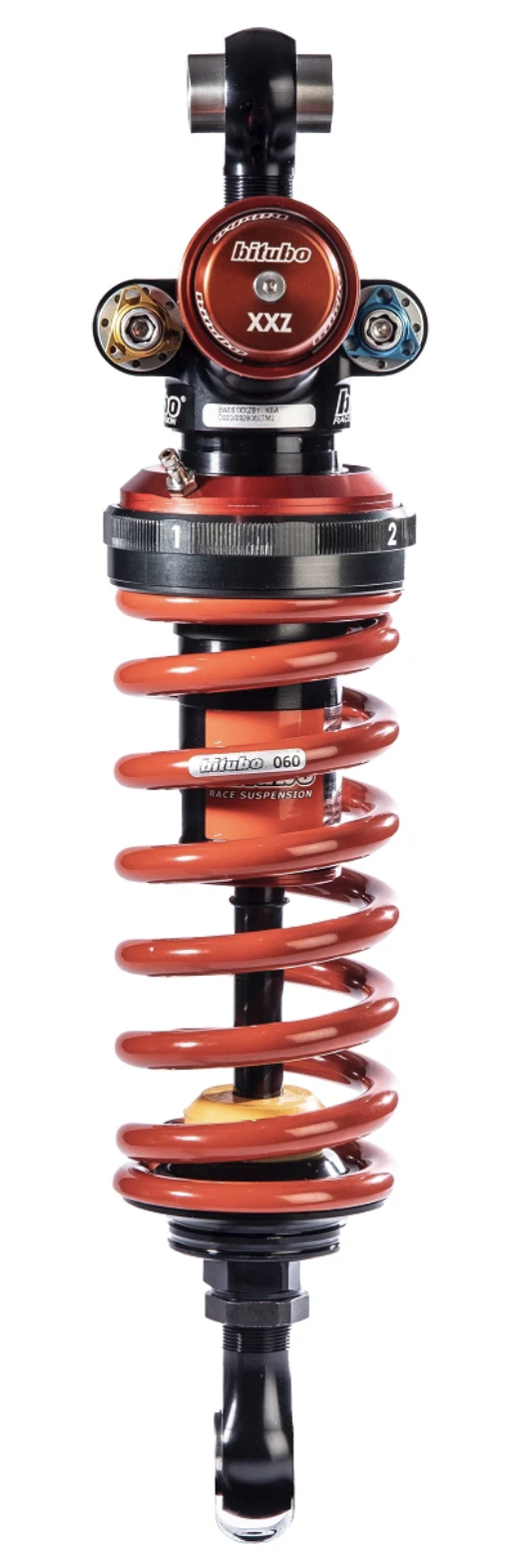 Bitubo XXZB1 Racing Rear Shock - Pneumatic Preload, 6-Way Adjustable | Ducati | Panigale V4 (2025)